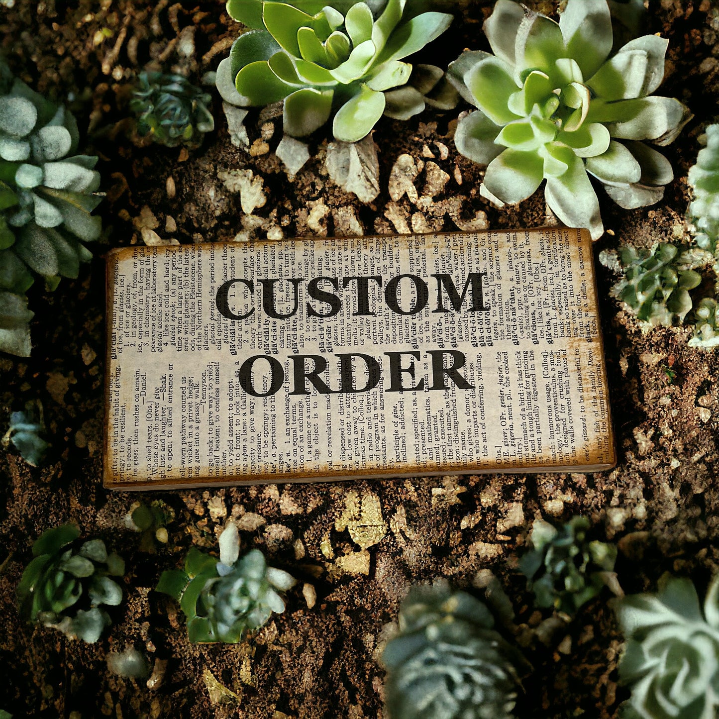 Custom Order Sign