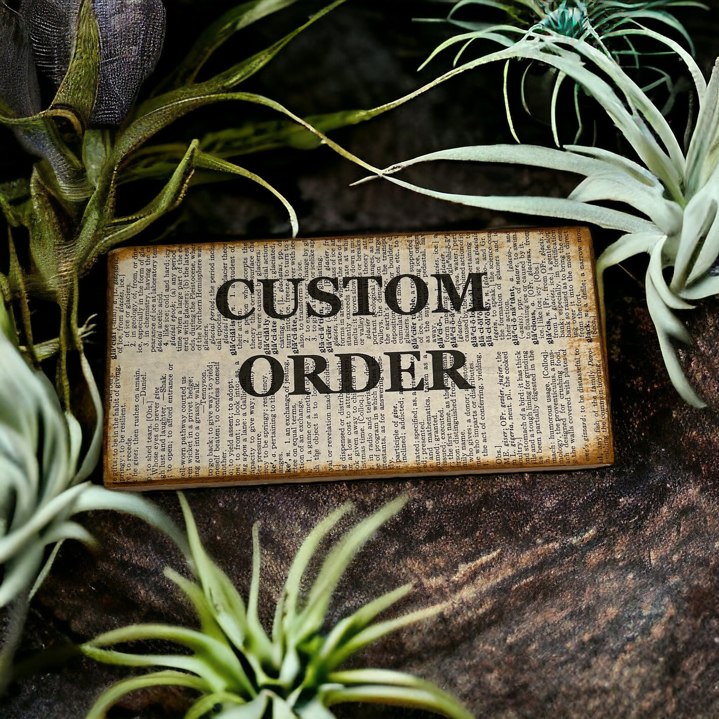 Custom Order Sign